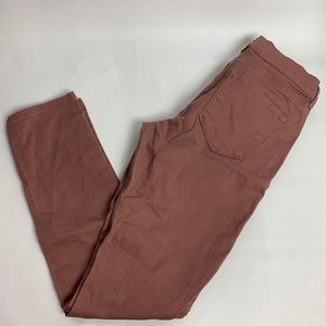 Ann Taylor Loft Dusty Rose Modern Skinny Jeans